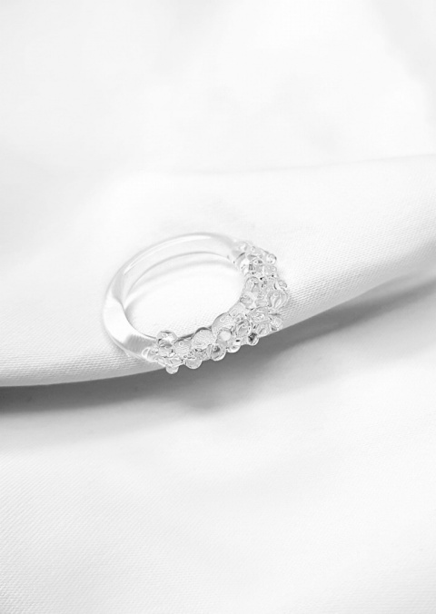 Pierścionek korona "Crystal" Pierścionek korona "Crystal"