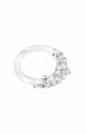 Pierścionek korona "Crystal"