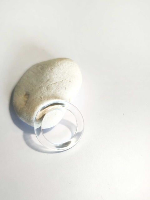 Minimalistyczny pierścionek - obrączka Minimalistyczny pierścionek - obrączka