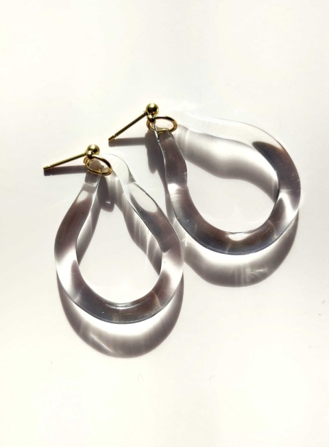 Kolczyki krople "Amorphic" XL