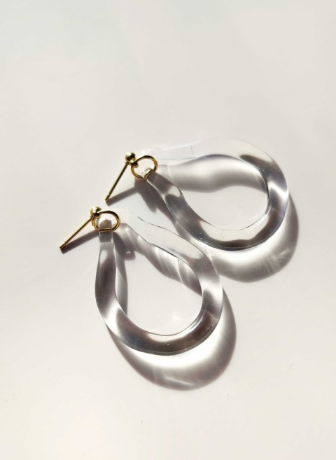 Kolczyki krople "Amorphic" XL