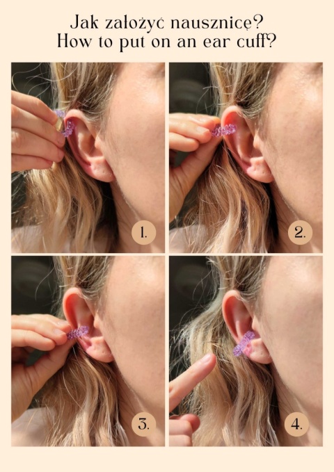 Nausznica "Coral" Nausznica "Coral"